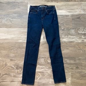 Eddie Bauer Dark-wash High-rise Jean